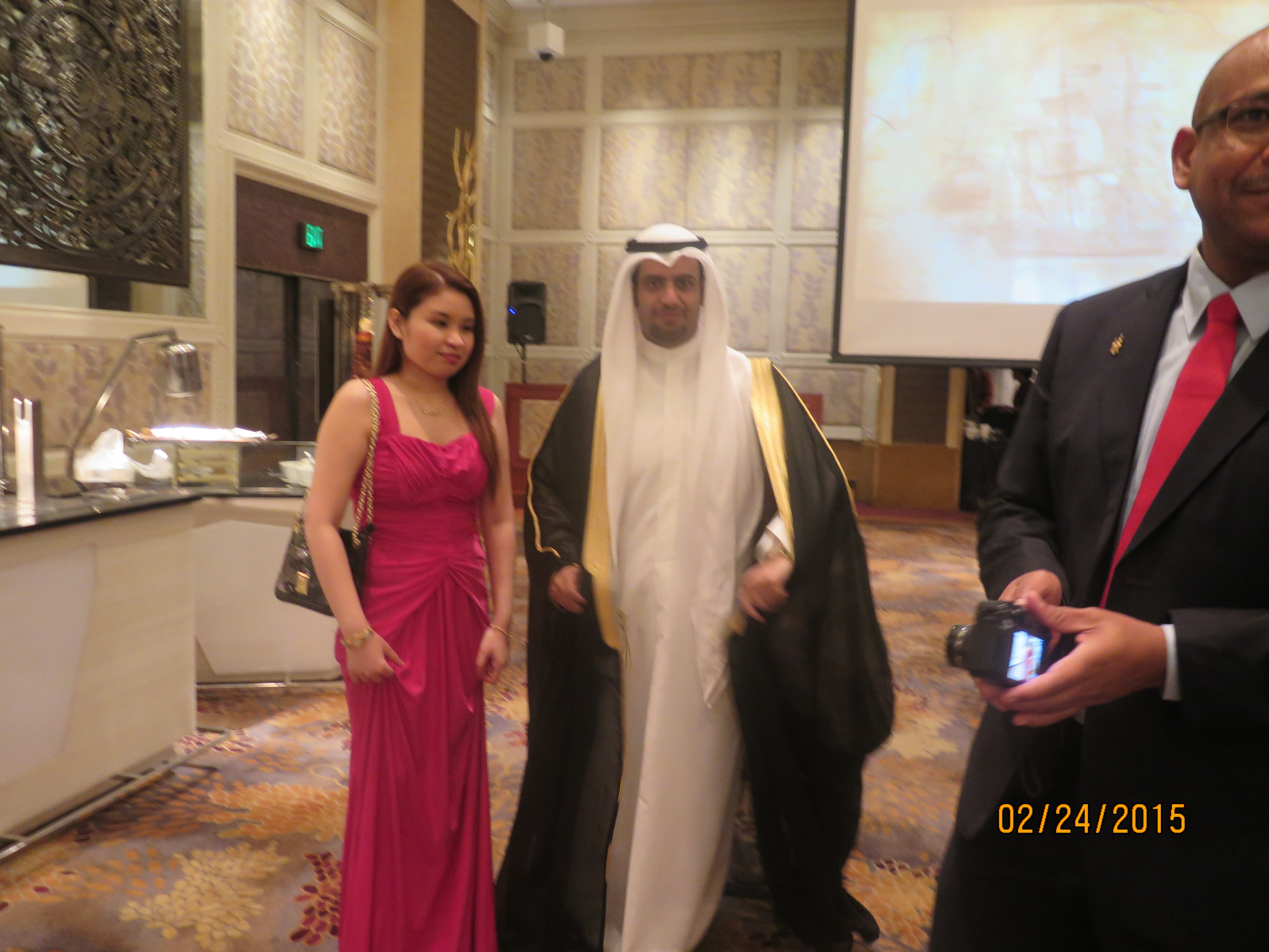 2015 Kuwait Trade Mission | February 4 — archival photograph