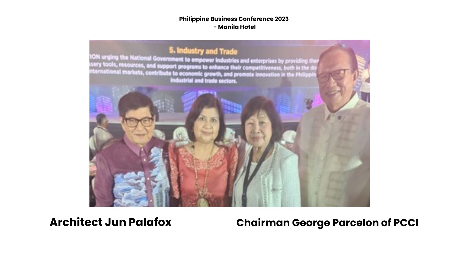 2023 MCCI PH BUSINESS CONFERENCE — archival photograph
