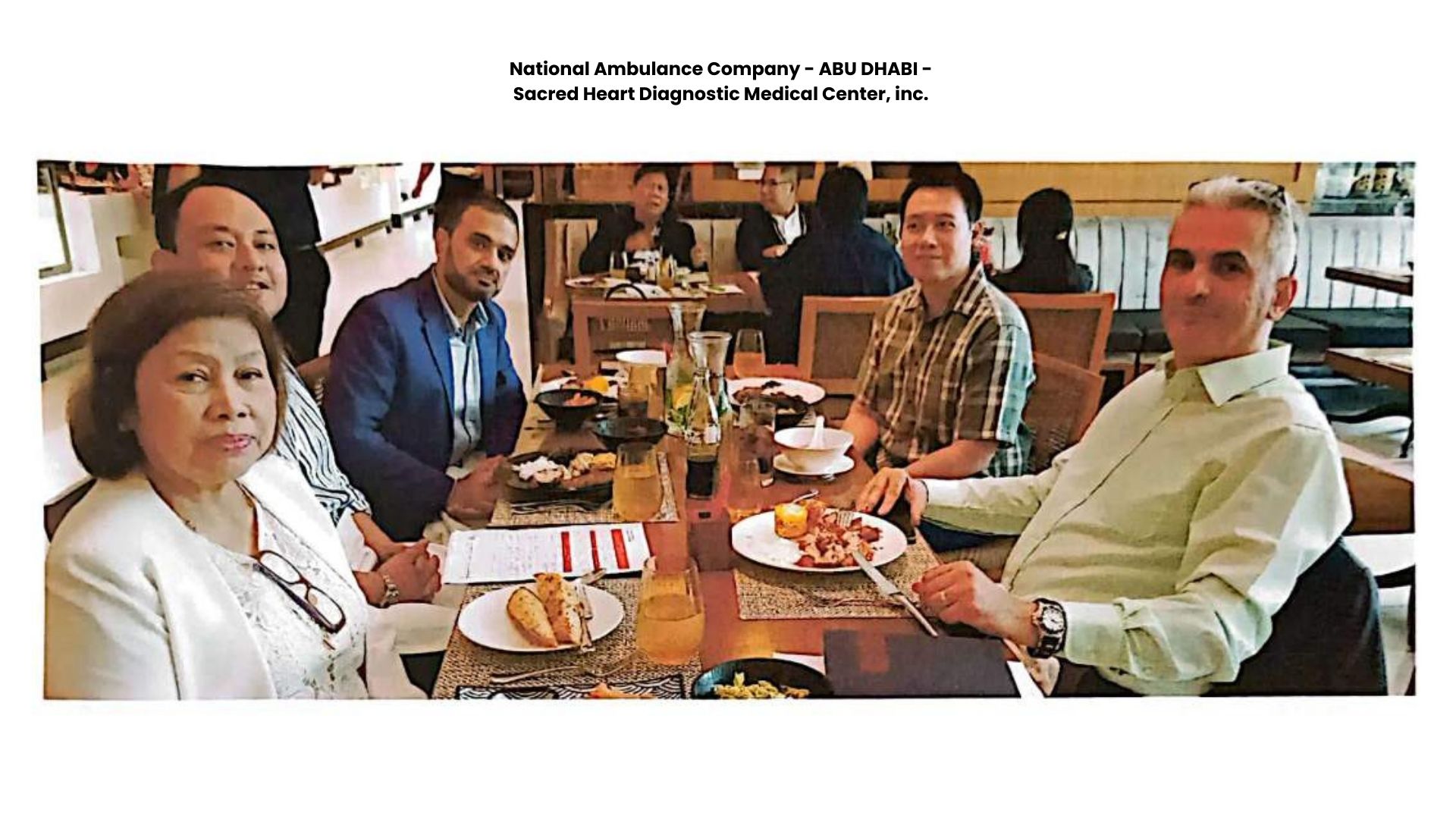 2023 United Arab Emirates - Abu Dhabi | National Ambulance - AUH — archival photograph