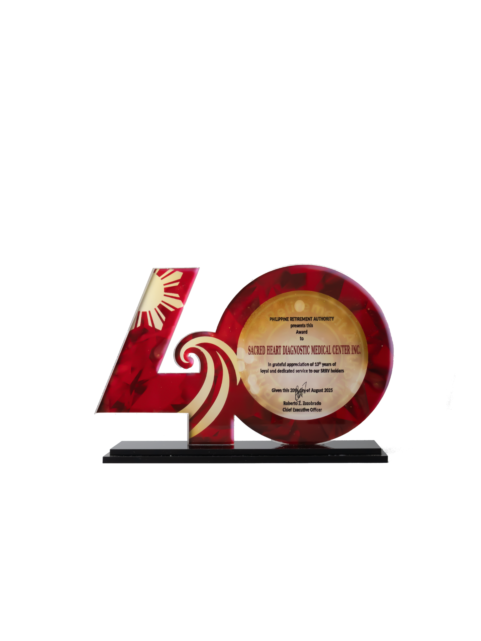 Philippine Retirement Authority — 18 Years of Service
