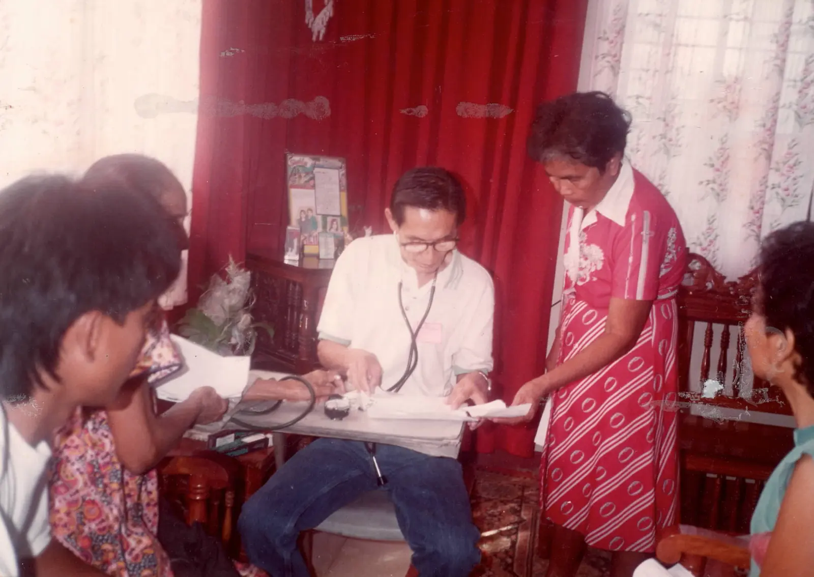 Sacred Heart physician conducting a community health assessment