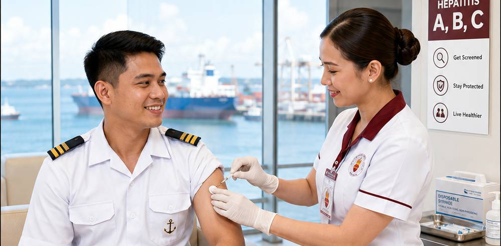 Hepatitis screening and vaccination-related service at Sacred Heart.