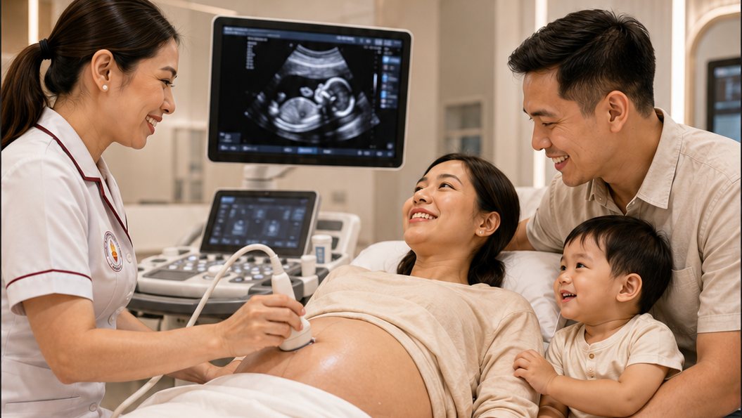 Imaging services including ultrasound and x-ray at Sacred Heart.